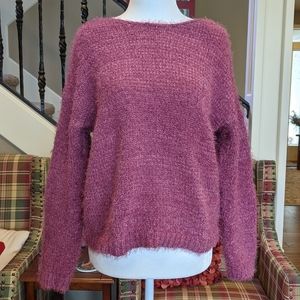 Purple Fuzzy Sweater